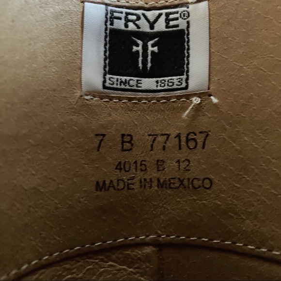 Frye Melissa Button Boots Cognac Brown - Picture 12 of 13